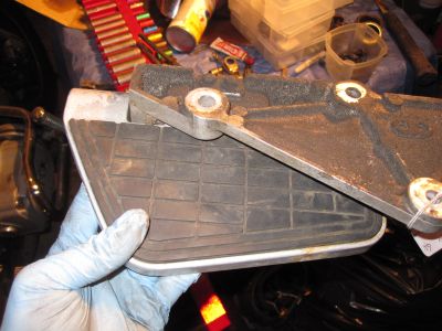 Left side passenger floorboard
