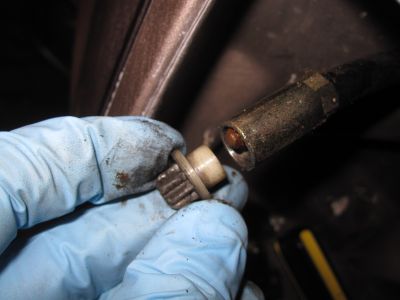 Detail of adjuster gear.
Keywords: 1984;goldwing;gl1200