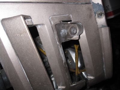 Close up of mounting bolts on lower fairing.
Keywords: 1984;goldwing;gl1200
