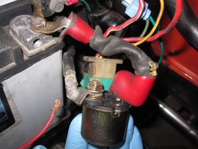 Tonight's project was to clean up this mess.
Keywords: goldwing;1987;gl1200