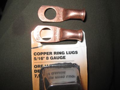 New copper lugs.
Keywords: goldwing;1987;gl1200