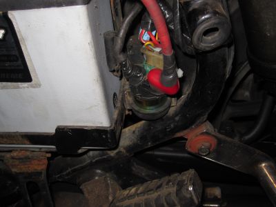 I added some tape just to try to avoid any accidental groundings.
Keywords: goldwing;1987;gl1200